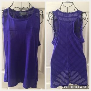 Athleta racerback workout shirt